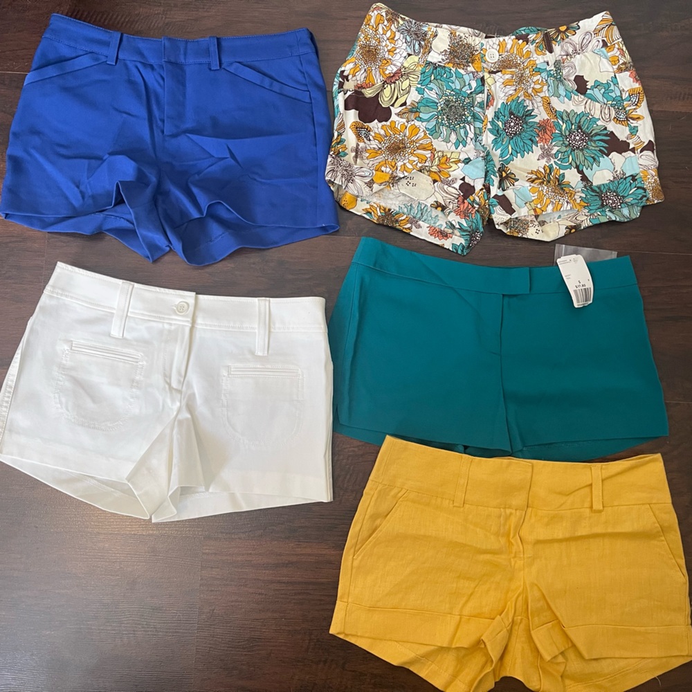 Lot of 5 pairs of shorts